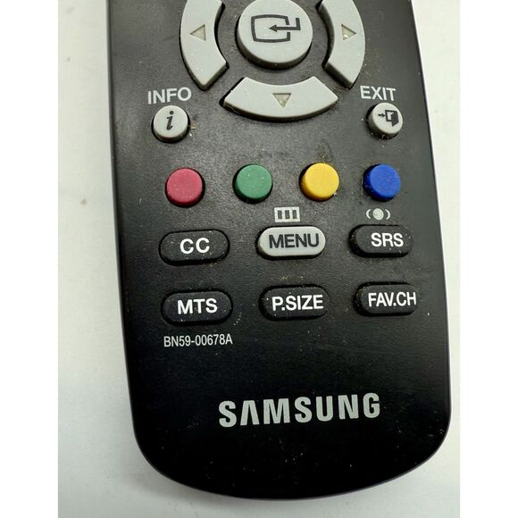 Samsung BN59-00678A TV OEM Remote Control‎ Tested Working - Picture 3 of 4
